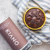 Innovativ bakning med KIANOs magiska svampchoklad för hjärnboostande muffins