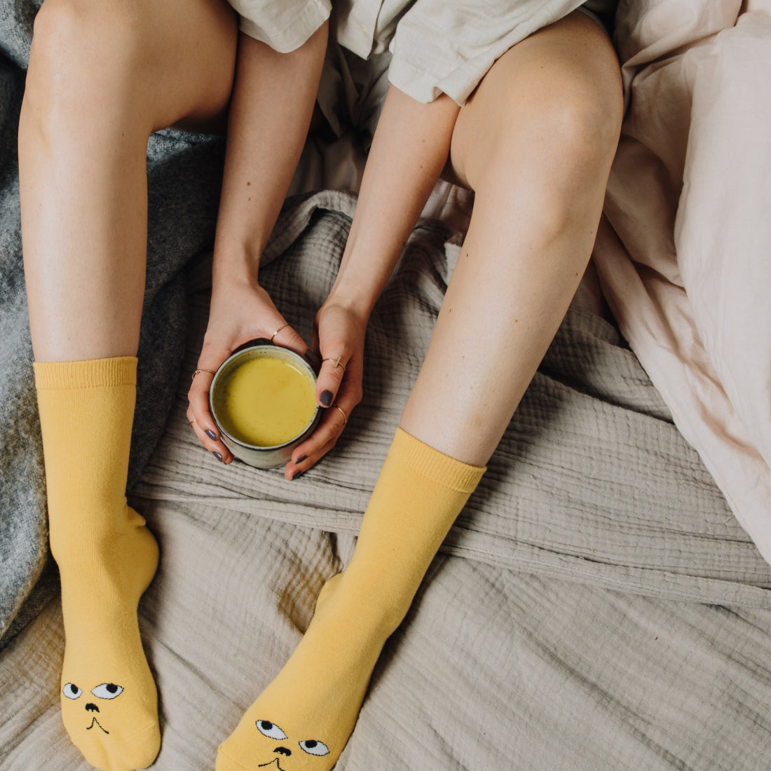 KIANOs Gurkmeja Latte ger en gyllene touch till immunvänliga bakverk