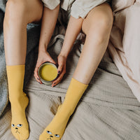 KIANOs Gurkmeja Latte ger en gyllene touch till immunvänliga bakverk