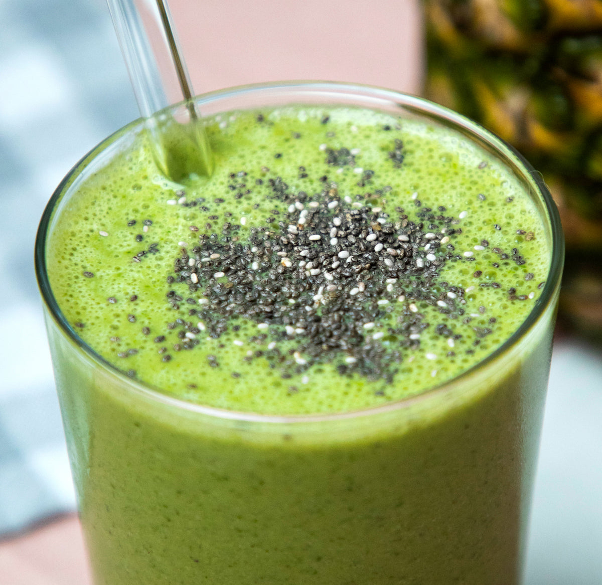 Grön Superfood Smoothie med Green boost!