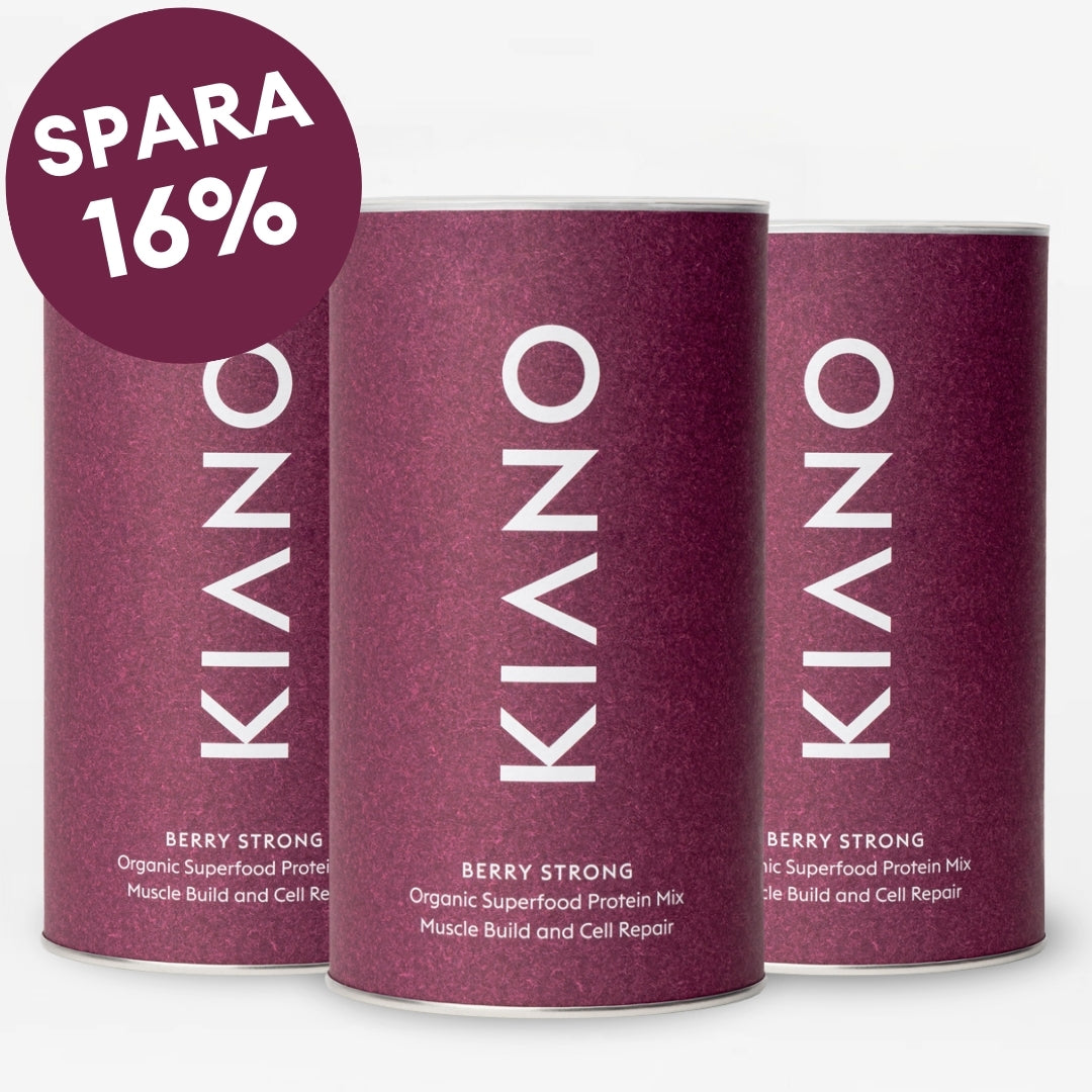 x3 Berry Strong - Proteinpulver med bärblandning