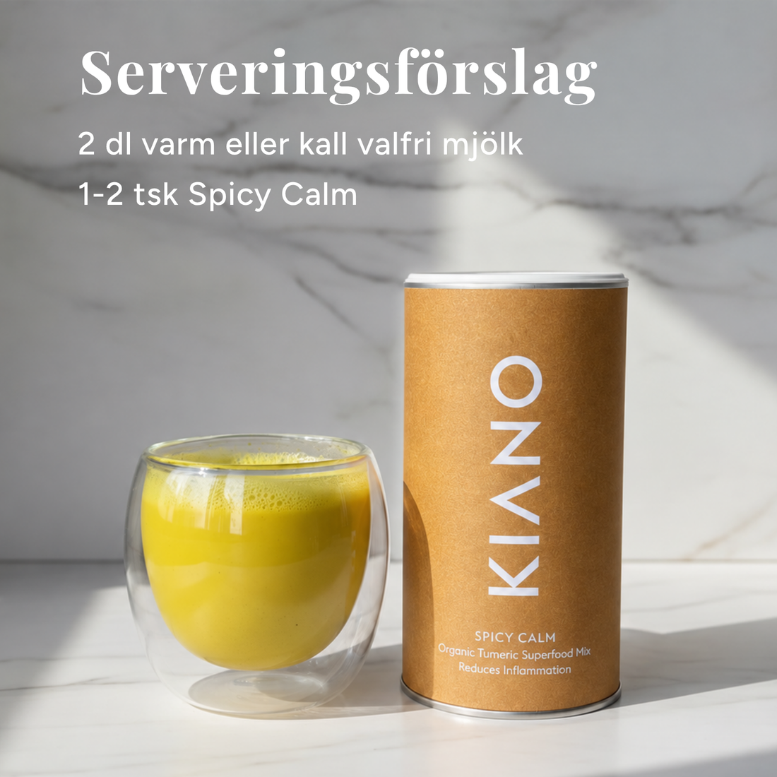 Golden Milk Latte, för Immunförsvar