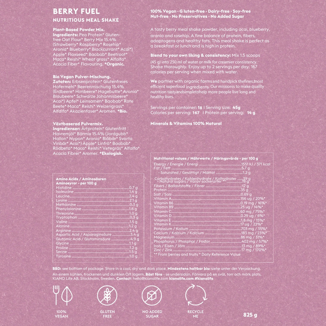 Meal Shake med Superbär