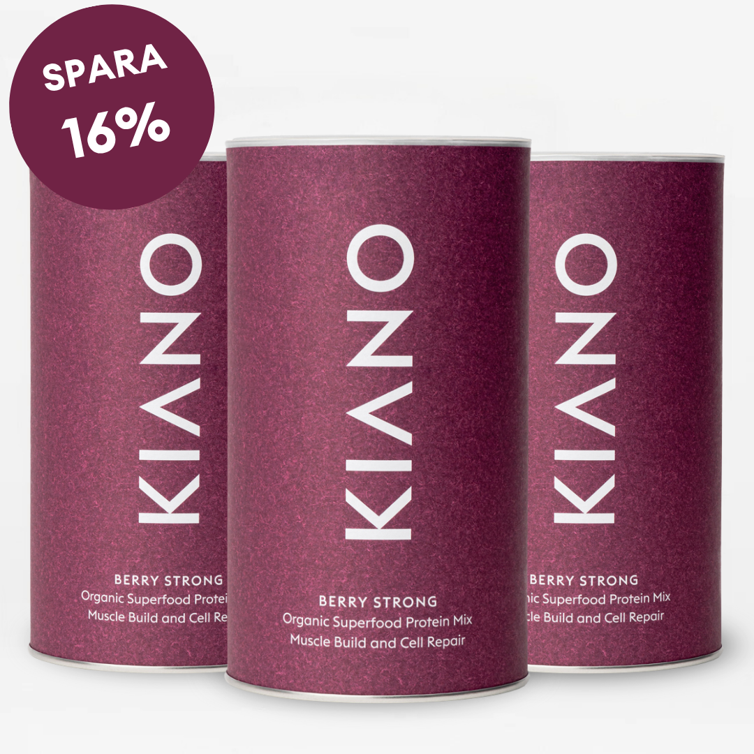x3 Berry Strong - Proteinpulver med bärblandning