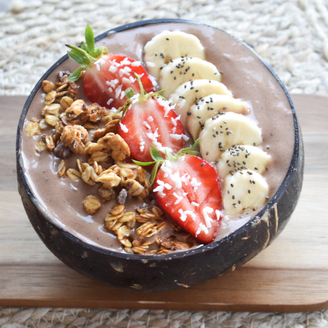 Börja din dag smart med KIANOs hjärnboostande magiska svampchoklad i frukostskålen