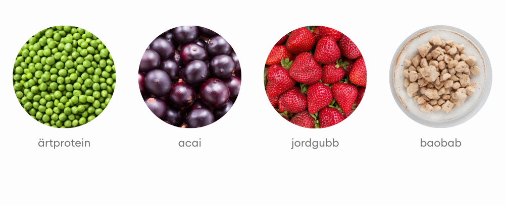 Berry Strong huvudingredienser